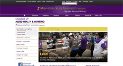 Desktop Screenshot of ahn.mnsu.edu